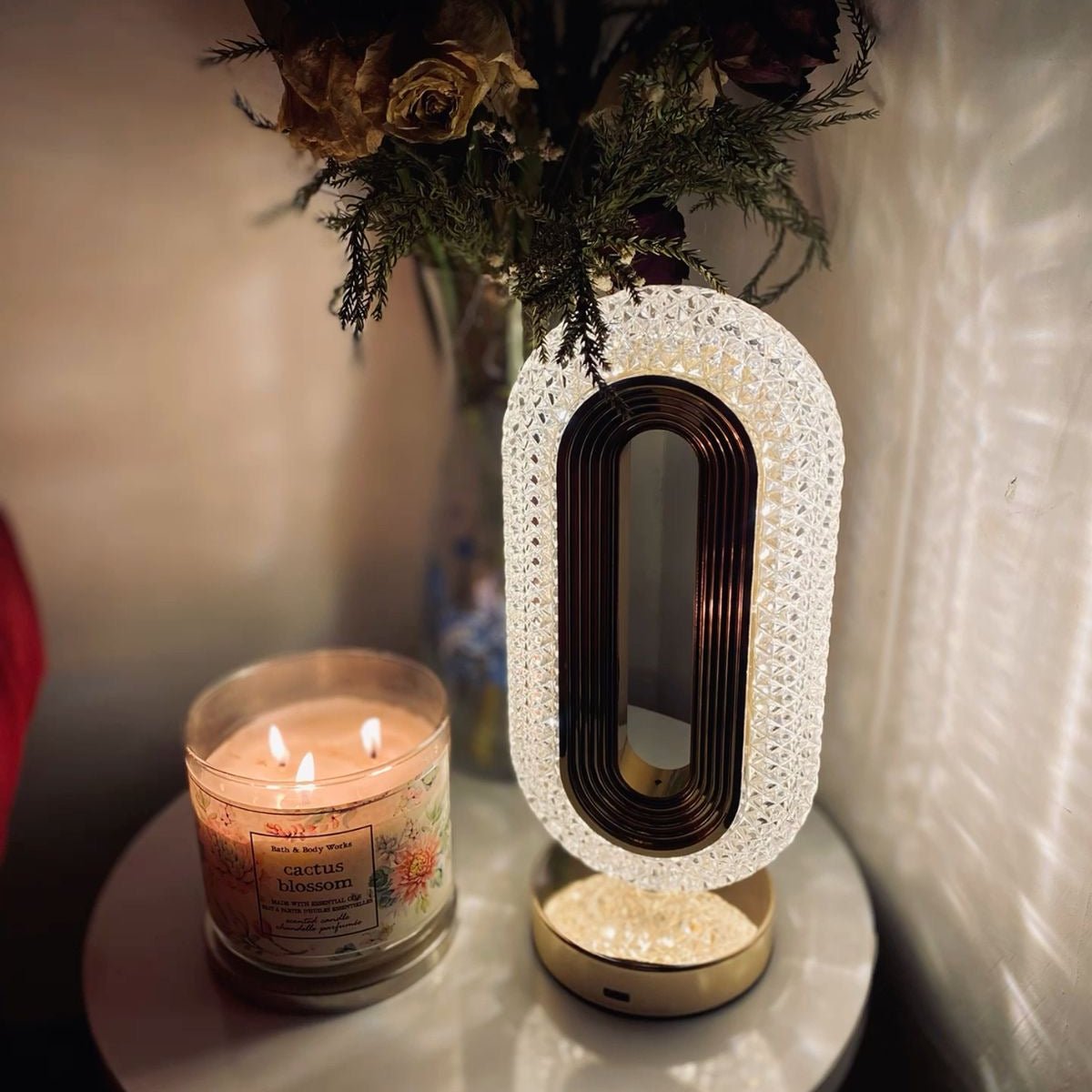 LED deimantinė lempa