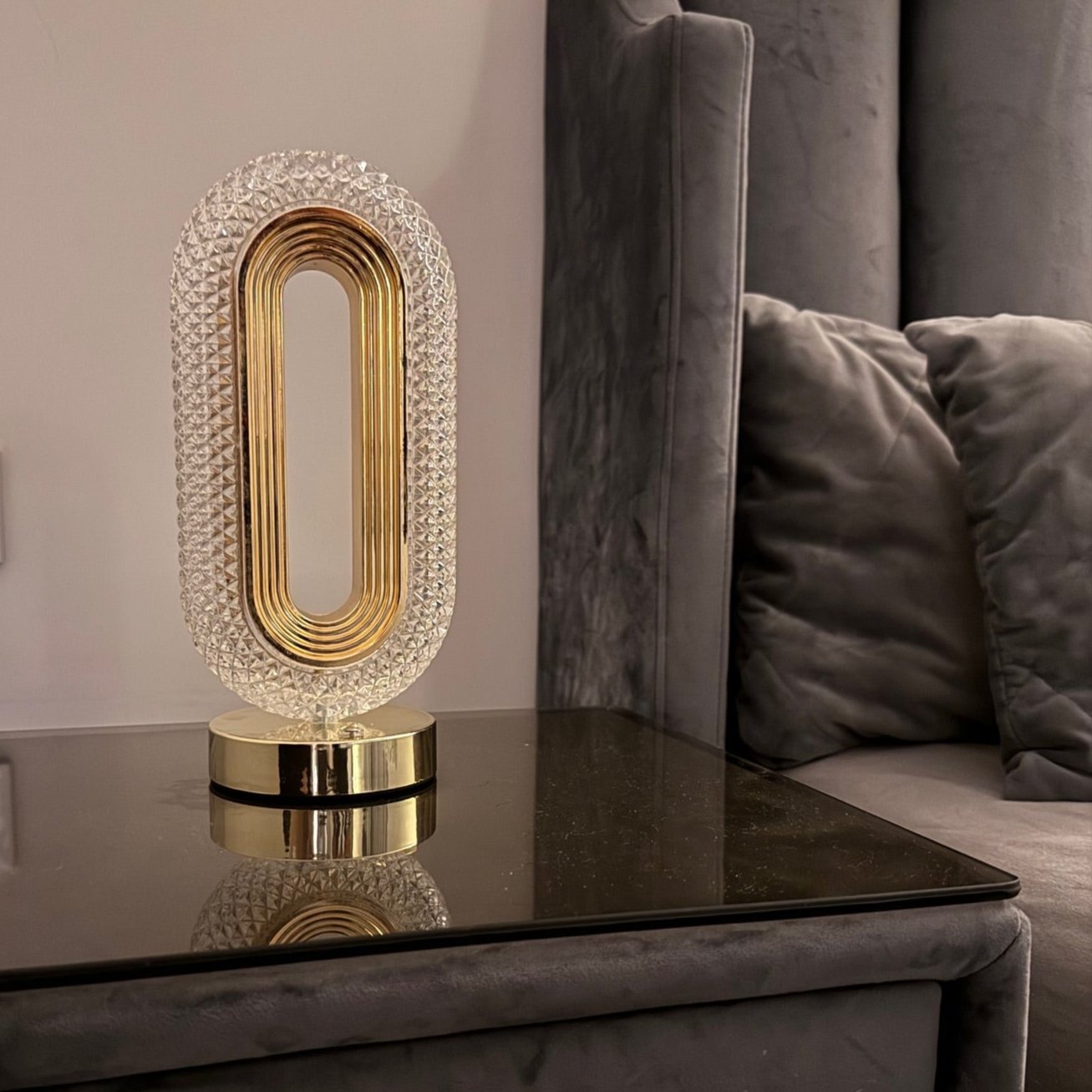 LED deimantinė lempa