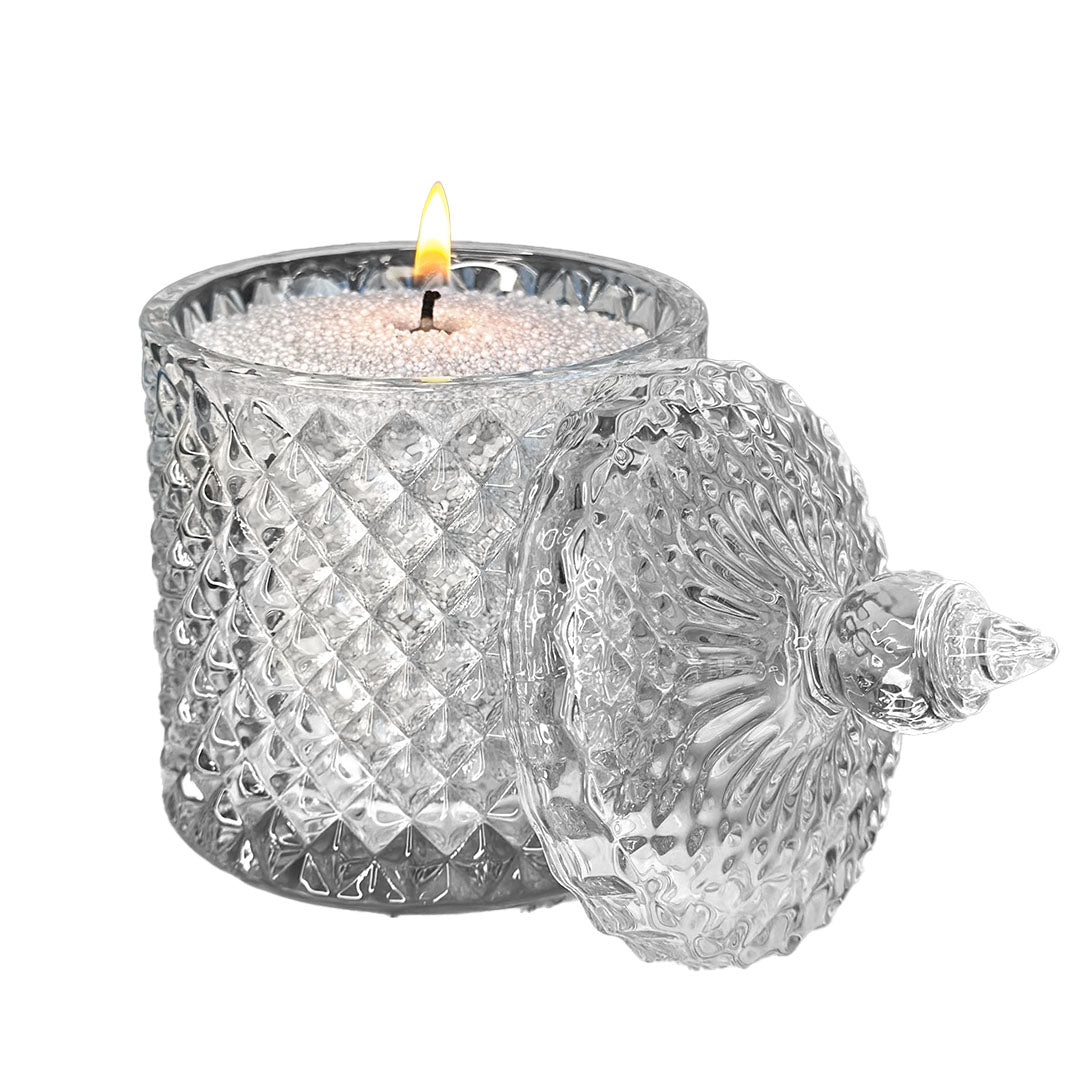 Crystal prabangus indelis su dangteliu